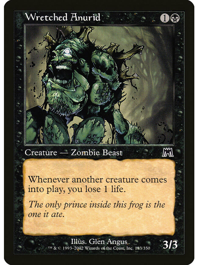 Wretched Anurid