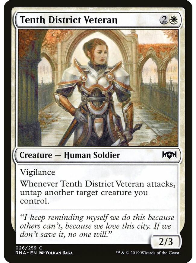 Tenth District Veteran