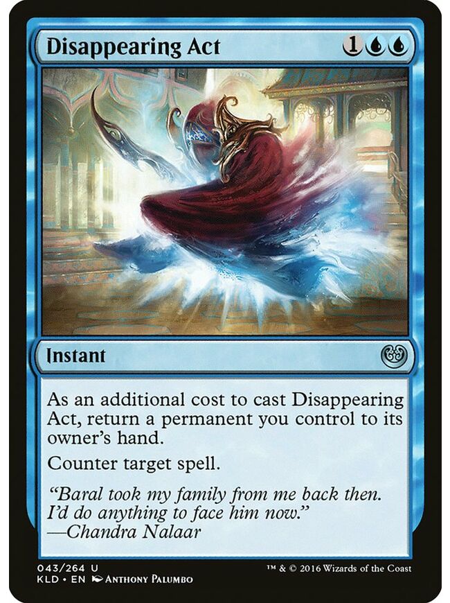 Disappearing Act