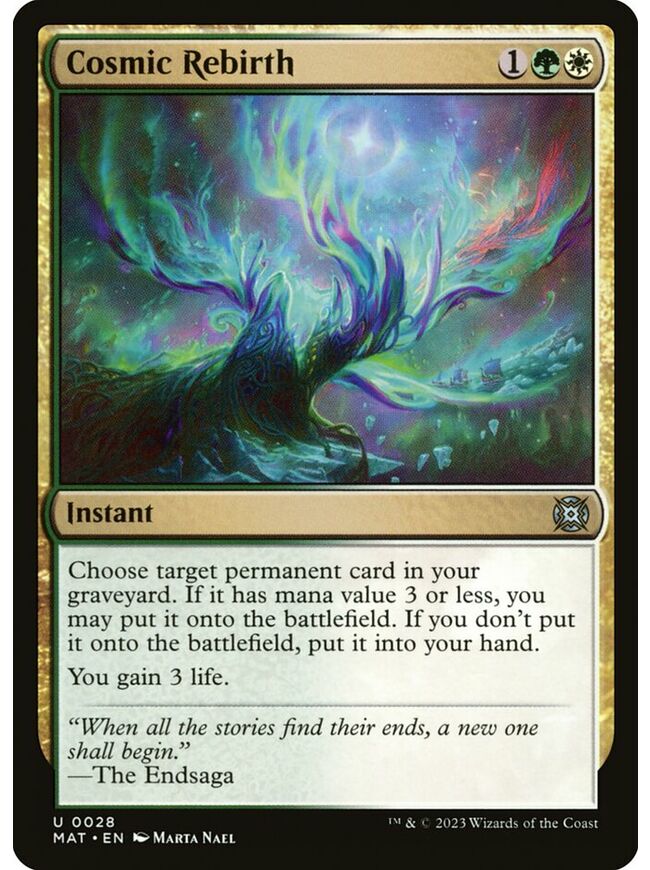 Cosmic Rebirth