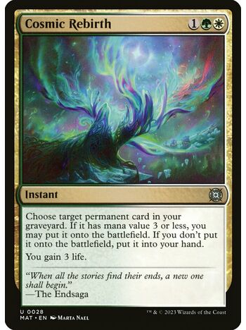 Cosmic Rebirth