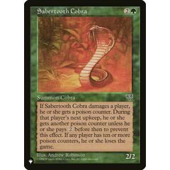 Sabertooth Cobra