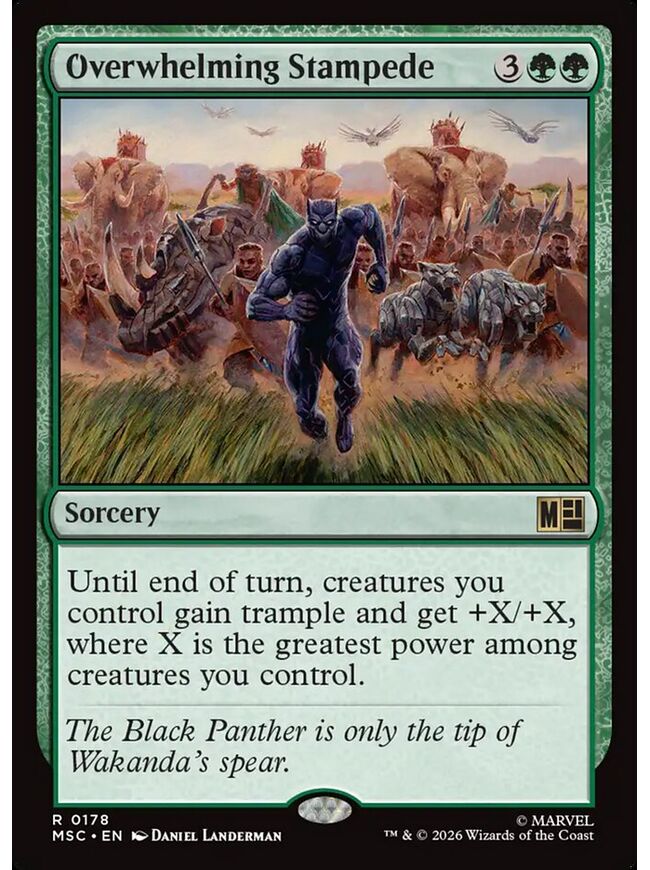 Overwhelming Stampede