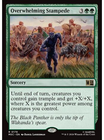 Overwhelming Stampede