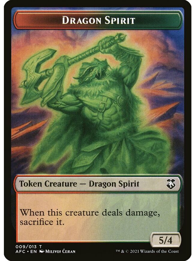 Dragon Spirit Token (5/4)