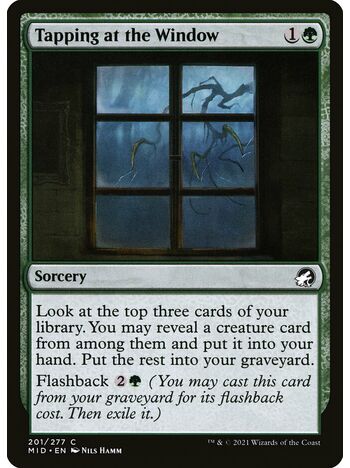 Tapping at the Window