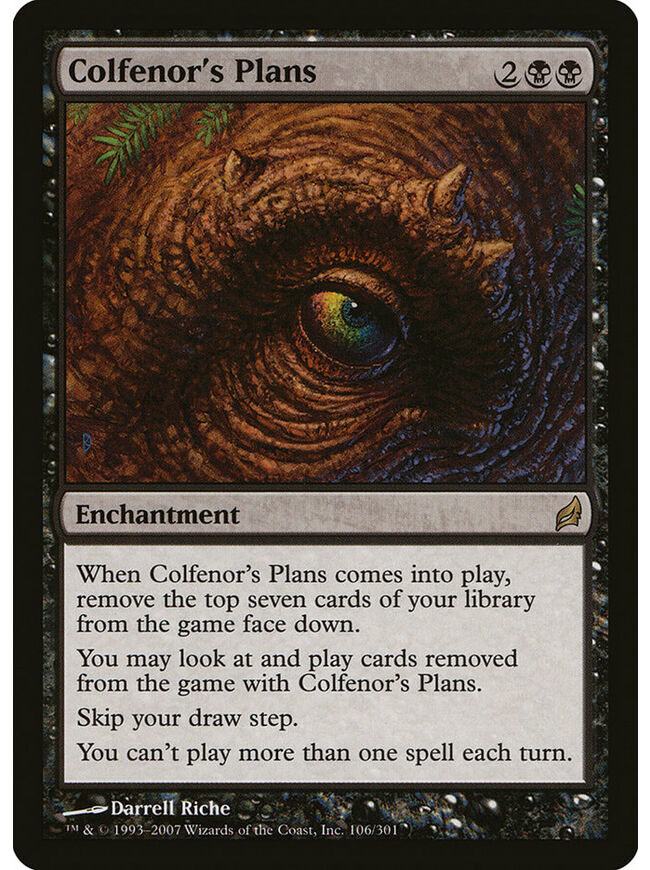 Colfenor's Plans