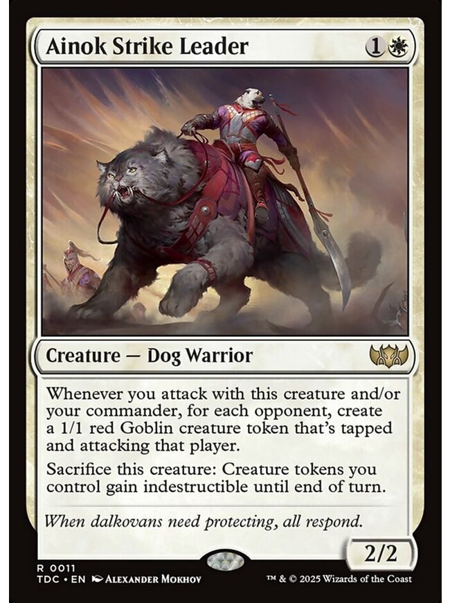 Ainok Strike Leader