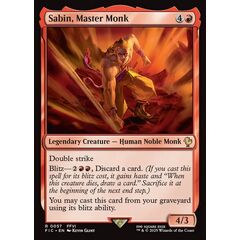 Sabin, Master Monk