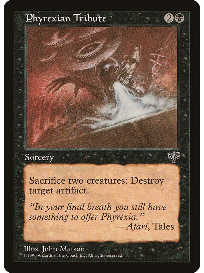 Phyrexian Tribute