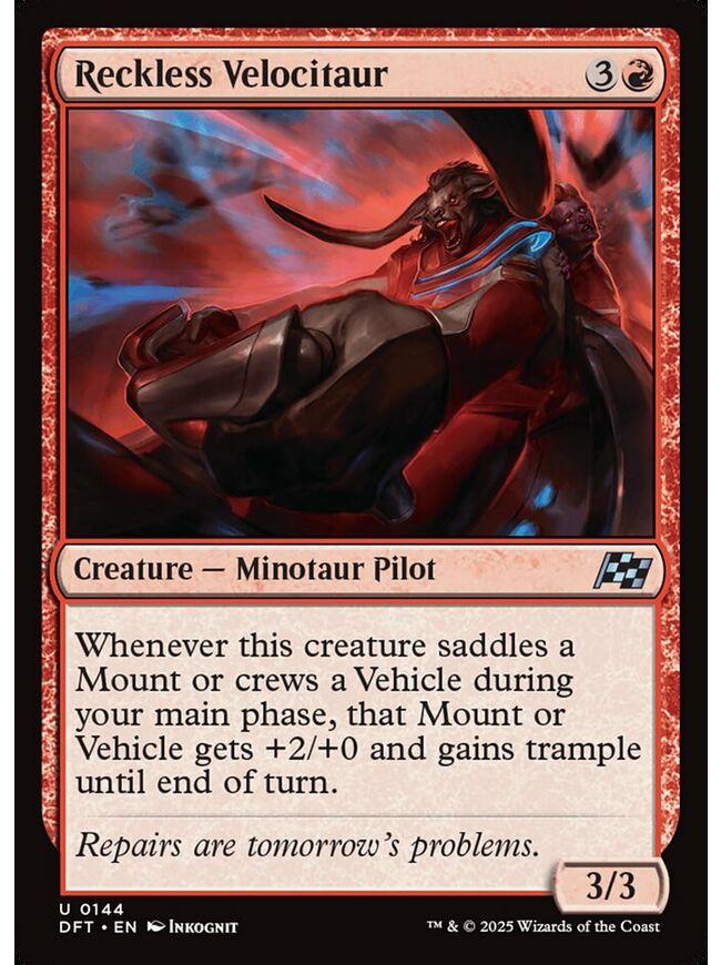 Reckless Velocitaur