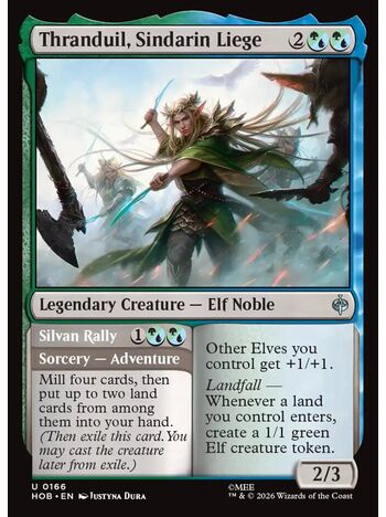 Thranduil, Sindarin Liege // Silvan Rally