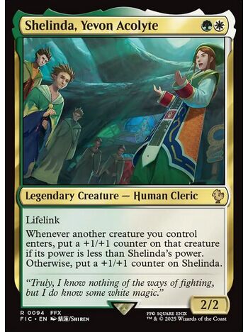 Shelinda, Yevon Acolyte