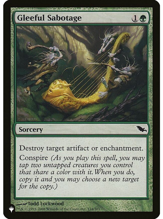 Gleeful Sabotage