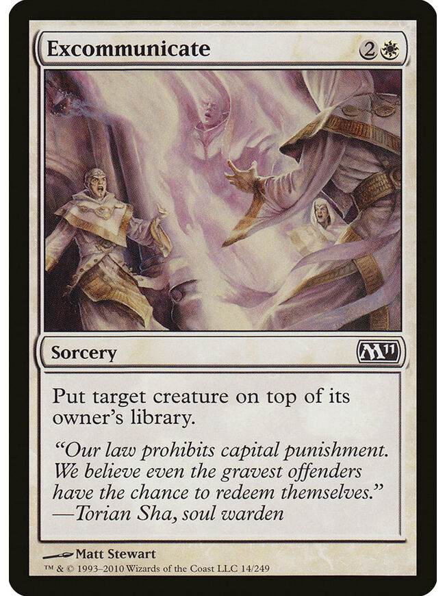 Excommunicate