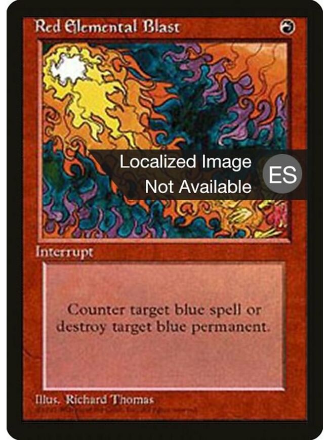Red Elemental Blast