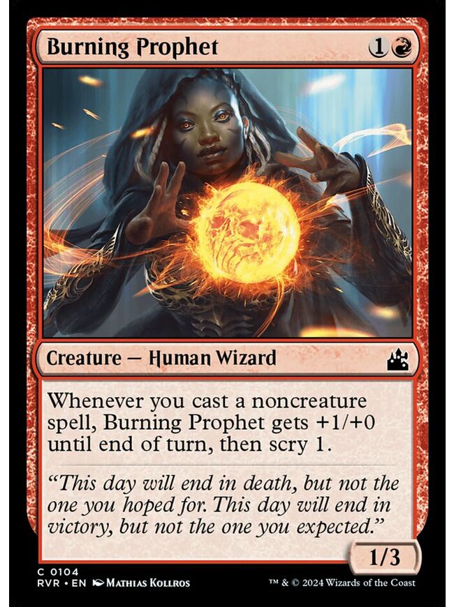 Burning Prophet