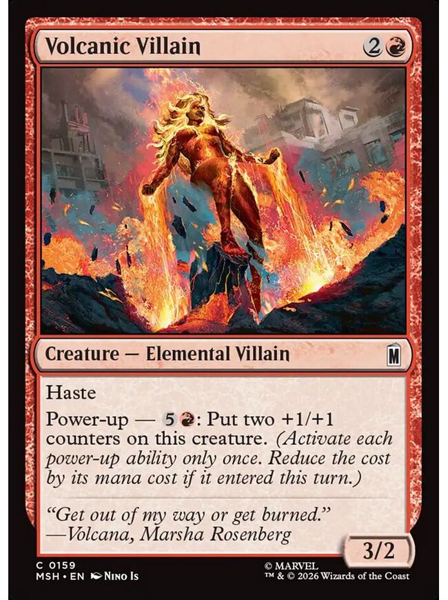 Volcanic Villain