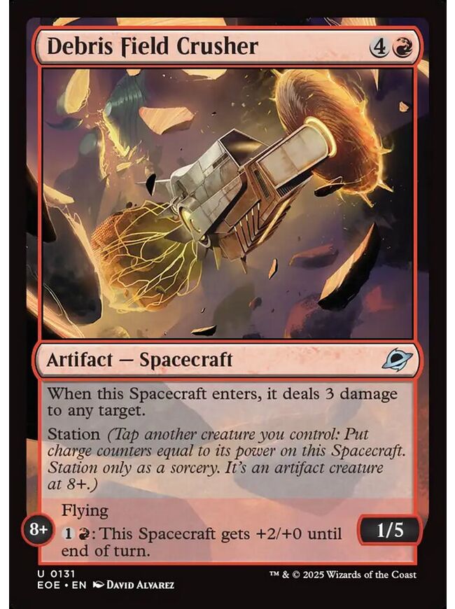 Debris Field Crusher