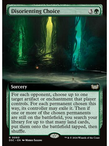 Disorienting Choice