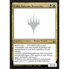 Valko Indorian, Researcher