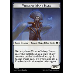 Vizier of Many Faces Token