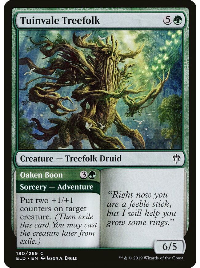 Tuinvale Treefolk // Oaken Boon