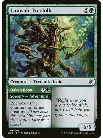 Tuinvale Treefolk // Oaken Boon