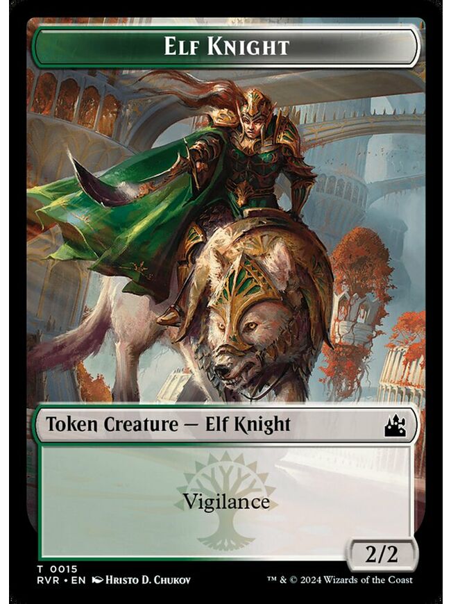 Elf Knight Token