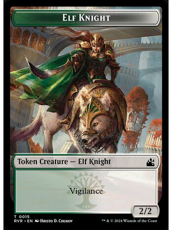 Elf Knight Token