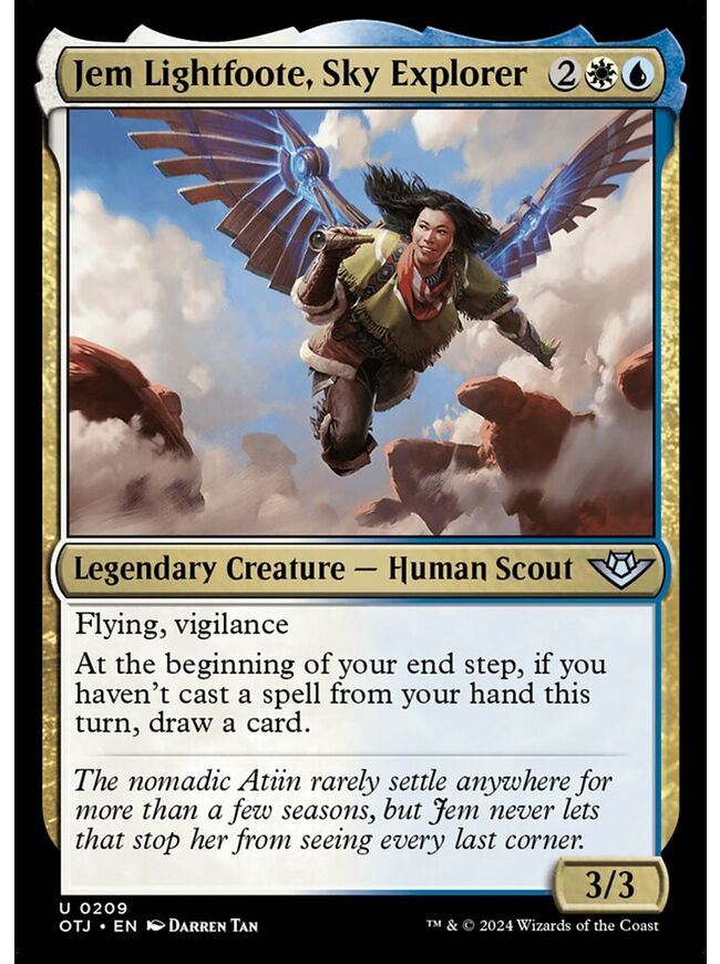 Jem Lightfoote, Sky Explorer