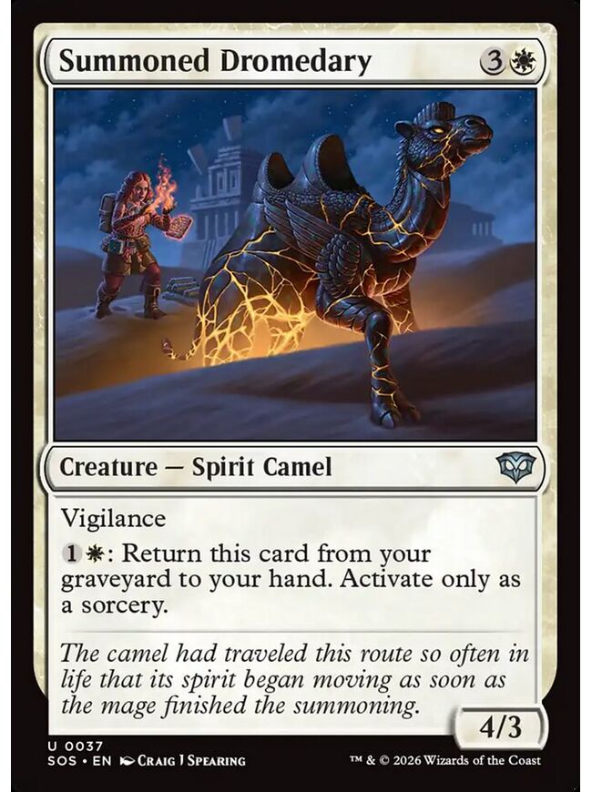 Summoned Dromedary