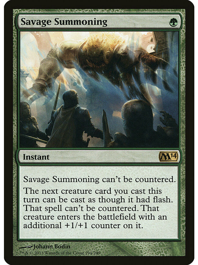 Savage Summoning