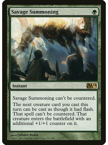 Savage Summoning