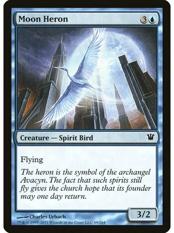 Moon Heron