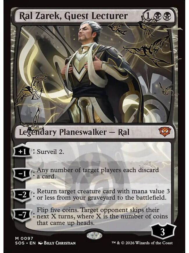 Ral Zarek, Guest Lecturer