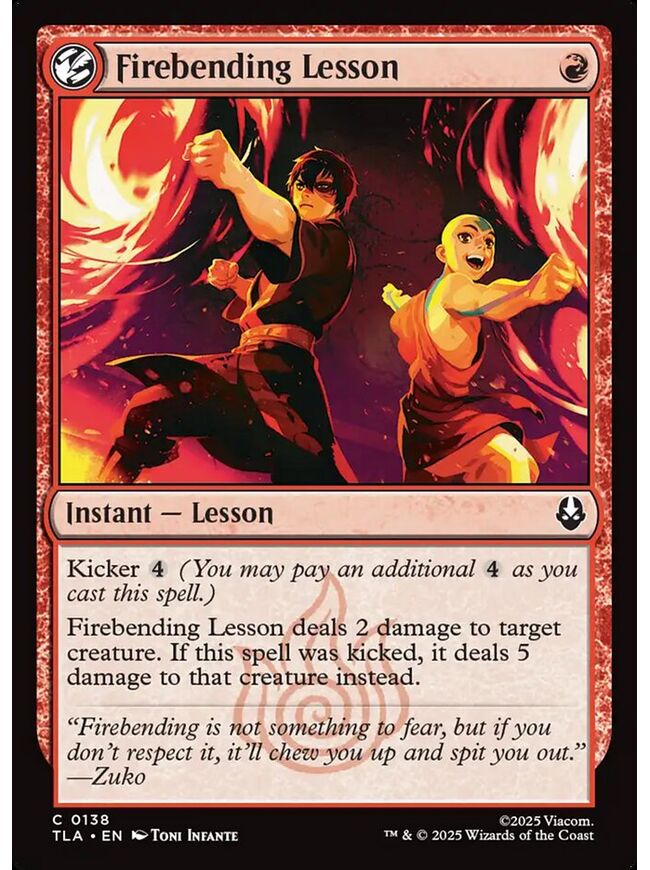 Firebending Lesson