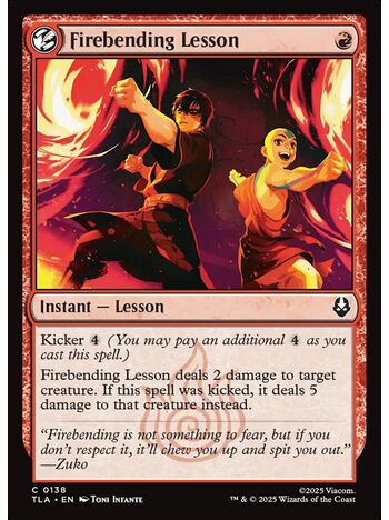 Firebending Lesson