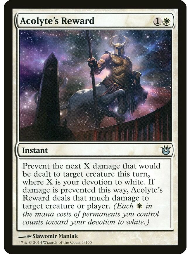 Acolyte's Reward