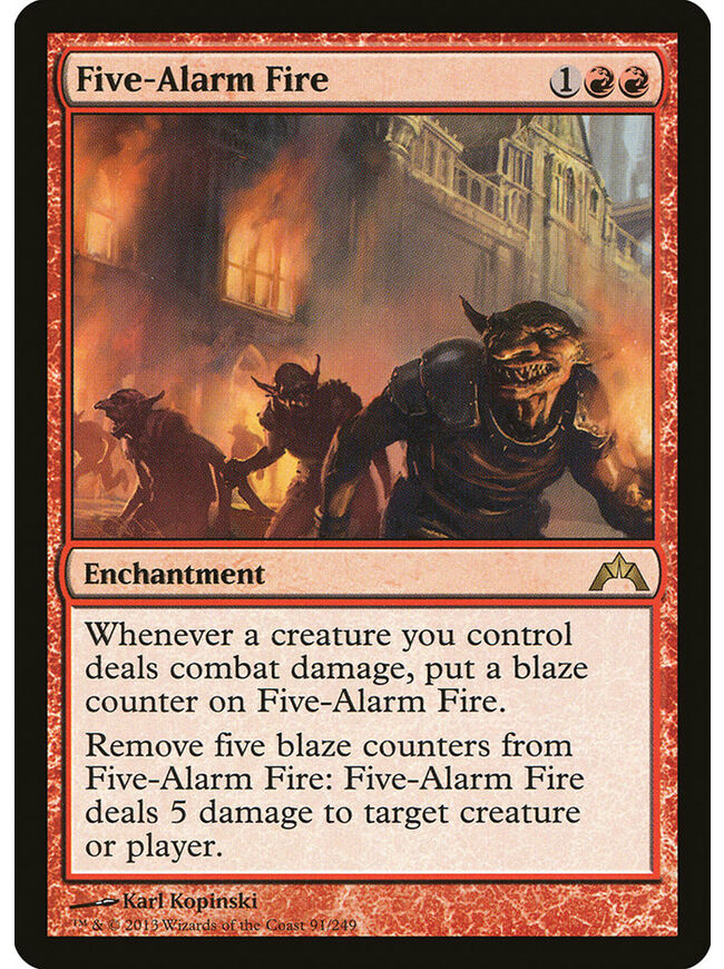 Five-Alarm Fire