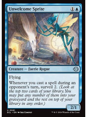 Unwelcome Sprite
