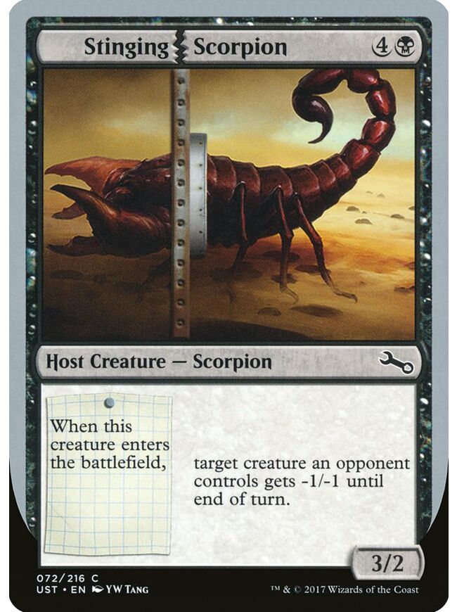 Stinging Scorpion