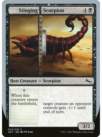 Stinging Scorpion