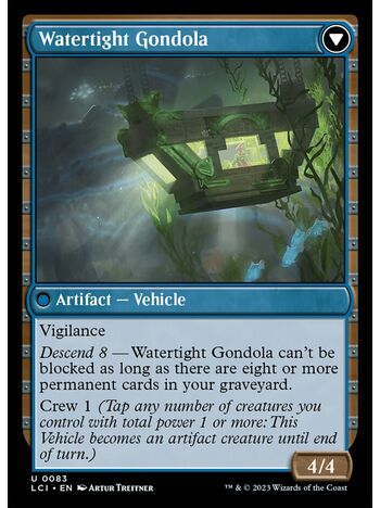 Waterlogged Hulk // Watertight Gondola