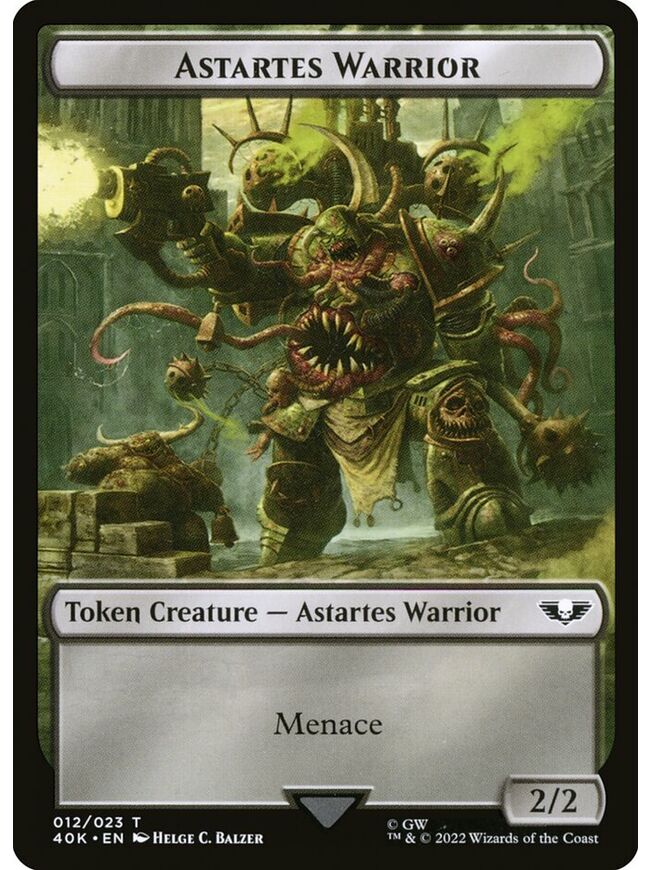 Astartes Warrior Token (Menace)