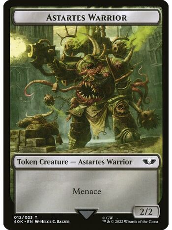 Astartes Warrior Token (Menace)