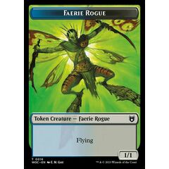 Faerie Rogue Token (Blue/Black)