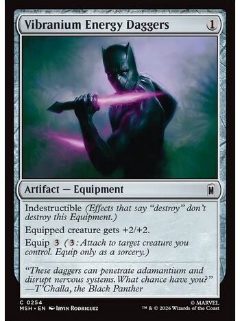 Vibranium Energy Daggers