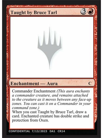 Taught by Bruce Tarl