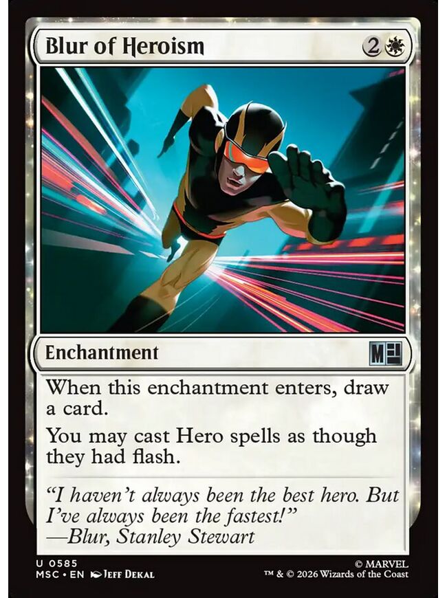 Blur of Heroism